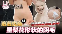 CUS-501 羞羞星梨花形状的阴毛 优奈