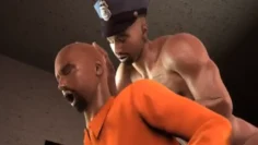 【3D】乌木囚犯被典狱长强插性交