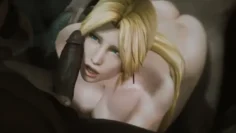 【3D】巨乳女保安巡逻时误入色狼聚集地_结果被强上了