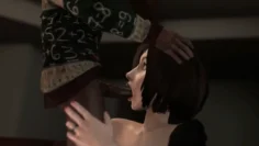 【3D】巨乳少妇和黑人男友激情性爱合集