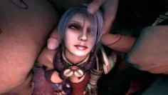 【3D】莉娜被壮汉强行后入推进