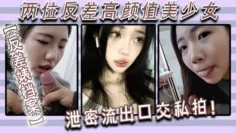 【反差婊档案】两位反差高颜值美少女泄密流出，口交私拍！
