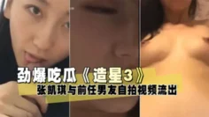 【泄密流出】《造星3》张凯琪与前任男友自拍视频流出