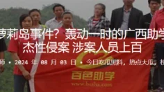 中国萝莉岛事件！轰动一时的广西助学网王杰性侵案涉案人员上百