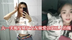 大一美褐发猫奴女友做爱让第三人拍摄