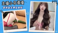抖音两百万粉丝大主播小马漫漫感恩金主视频曝光 黄瓜自慰模拟爸爸的大鸡吧.