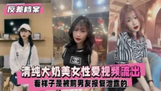 清纯大奶美女性爱视频流出看样子是被前男友报复泄露