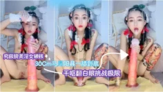 究极貌美淫女硬核30Cm马屌阳具一插到底  干呕翻白眼挑战极限