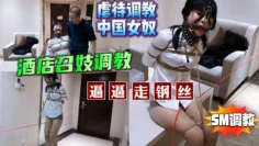 虐中国女逼逼走钢丝酒店召妓调教SM虐待调教