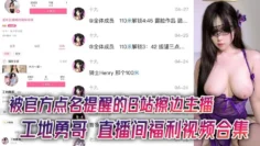 被官方点名提醒的B站擦边主播 工地勇哥 直播间福利视频合集 AI美颜太强大了
