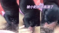 被小奶狗舔高潮了！