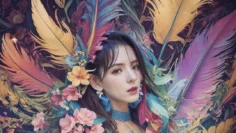 高貴なるエルフの娘はゴブリン族長の性奴