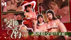 MD0260 那一夜的交换礼物 派对群交荒淫圣诞 优娜 艾鲤 雯雯