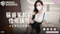 MSD206 骚逼家教的性爱辅导 勾引家长主动现身 狐不妖